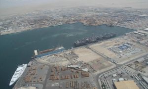 Port Jebel Ali in Dubai, UAE by Imre Solt